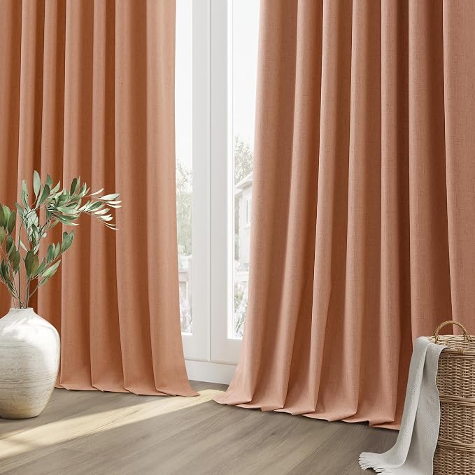 Guken 100% Blackout Curtains 84 Inch Length 2 Panels Set - Image 10