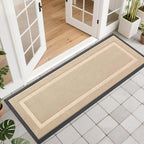 OLANLY Front Door Mat Indoor Outdoor Entrance, Waterproof All-Season, by OLANLY