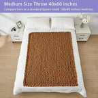 Bigacogo Chunky Knit Throw Blanket - Image 5