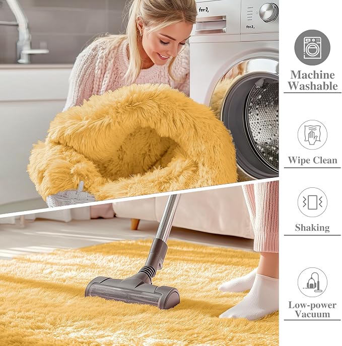 OLANLY 9x12 Machine Washable Large Area Rugs - Image 2