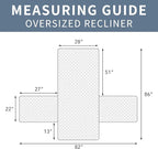 ISSUNTEX Double Protection 100% Waterproof Recliner Covers - Image 6