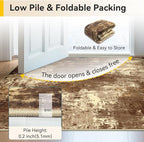 Washable Area Rugs 2'x8' Non-Slip Modern Abstract Soft - Image 8