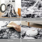 Rugflix 9x12 Area Rugs for Living Room, Washable Large Rug Stain-Resistant Low - Image 4