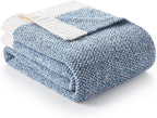 Snuggle Sac Blue Throw Blankets - Image 5