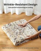 AMADA HOMEFURNISHING 8x10 Area Rugs, Low-Profile Large Washable Area Rug - Image 7