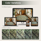 Lofus 4ft Area Rugs for Living Room, Soft Boho Carpets for Bedroom Dining Room - Image 8
