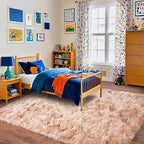 Pionblank Large Rug for Living Room 6x9 Feet, Modern Soft Shag Area Rug - Image 4