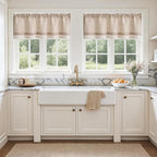 jinchan Linen Farmhouse Valances - Image 3