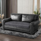 Leather Look Couch Cushion Covers Sofa Seat Slipcovers Sets Couches Furniture - Image 8