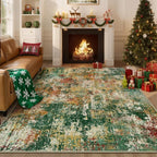 Washable Area Rugs 5'x7' Non-Slip Modern Abstract Soft - Image 8