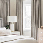 MIULEE 100% Blackout Linen Textured Curtains - Image 2