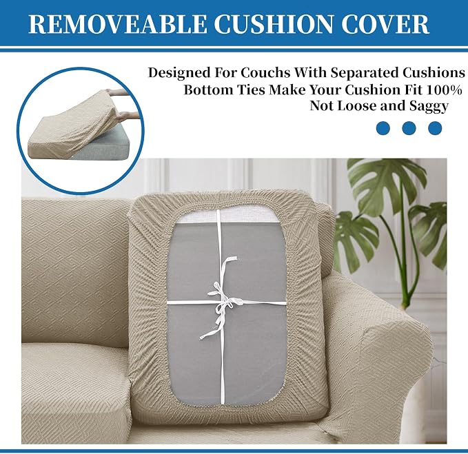 XINEAGE 2026 New 2 Pieces Chair Covers - Image 4