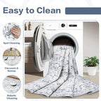 9x12 Area Rugs for Living Room: Washable Rug Vintage Large Rugs Soft Non Slip - Image 5