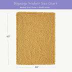 Bigacogo Chunky Knit Throw Blanket - Image 2