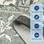 GarveeHome Provence 8x10 Area Rugs - Image 6