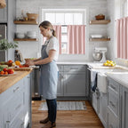 RYB HOME 100% Blackout Short Curtains - Image 2