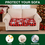 Smiry Printed Couch Cushion Covers, Stretch Soft Couch Covers - Image 7