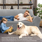 ZNSAYOTX Stretch Oversized Couch Cover Universal Sofa Covers - Image 2