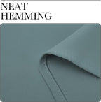 NICETOWN Greyish Blue Blackout Curtains Panels - Image 7