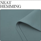 NICETOWN Greyish Blue Blackout Curtains Panels - Image 8