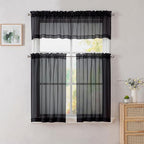 Simplebrand Black Valances 14 Inches Long - Image 7