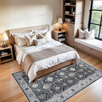 5x7 Living Room Area Rugs: Washable Non-Slip Stain Resistant Rug - Image 4