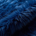 EasyJoy Ultra Soft Fluffy Shaggy Area Rug Faux Fur Rug Chair Cover Seat Pad - Image 5