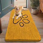 Smiry Dog Door Mat for Muddy Paws, Absorbent Dirt Trapper Non Slip Quick Dry by Smiry