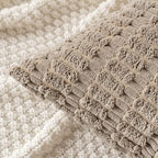 MIULEE Pack of 2 Corduroy Decorative Euro Sham Throw Pillow Covers 24x24 Inch - Image 2
