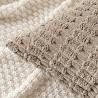 MIULEE Pack of 2 Corduroy Decorative Euro Sham Throw Pillow Covers 22x22 Inch - Image 2