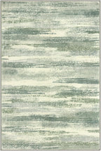 Lansny Modern Abstract Entryway Rug Indoor 2x3 Washable Rug Non-Slip Soft Small - Image 9