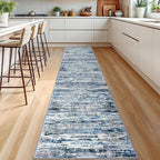 Lansny Modern Abstract Runner Rug 2.6x12 - Image 2