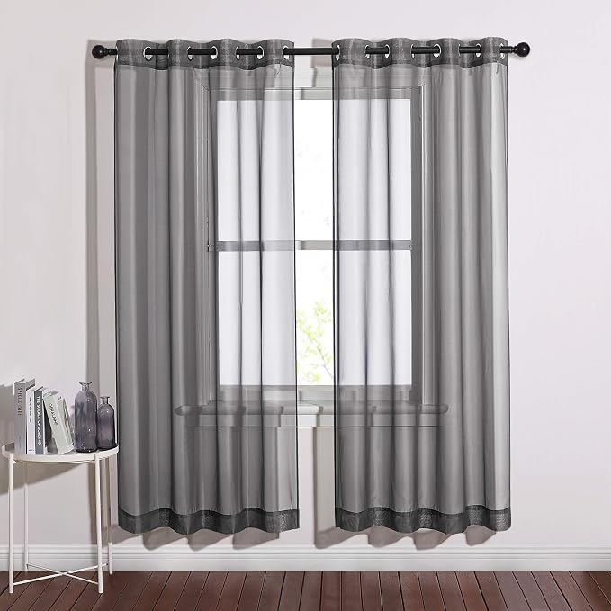 NICETOWN Sheer Voile Window Curtains by NICETOWN