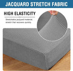 H.VERSAILTEX Super Stretch Individual Seat Sofa Covers Couch Slipcover Sets - Image 4