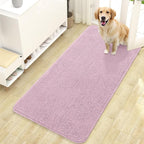 OLANLY Dog Door Mat for Muddy Paws 47x24, Absorbs Moisture and Dirt, Absorbent by OLANLY