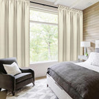 DWCN Blackout Curtains for Bedroom – Rod Pocket Thermal Insulated Noise - Image 2