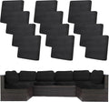 12Pcs Stretch Patio Cushion Covers, Outdoor Couch Covers Replacement, Outdoor by BIETYONE