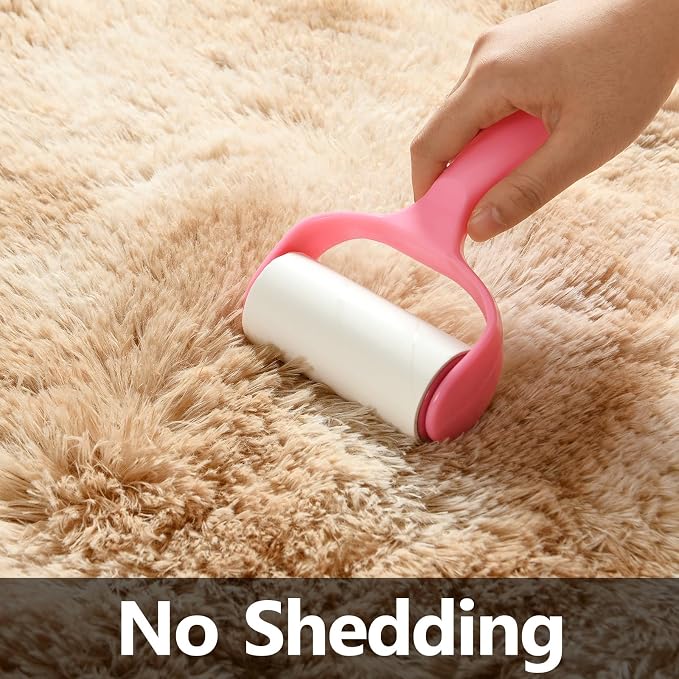 Deerhoo Large Shag Area Rugs 9 x 12, Tie-Dyed Plush Fuzzy Rugs - Image 5