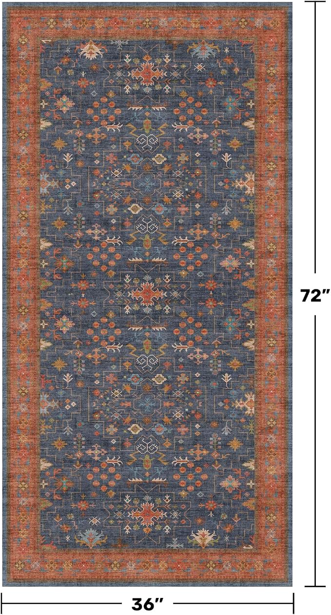 Washable Kitchen Rugs, 3x6 Area Rug - Image 2
