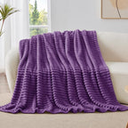 BEDELITE Twin Blanket for Couch & Bed, 300GSM Soft & Warm Fleece Blanket - Image 9