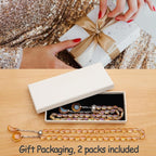PEDOBO Magnetic Curtain Tiebacks, 2 Pack Crystal Beaded Sun & Moon Pendants - Image 7