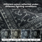 Washable Rugs 8x10 Area Rugs for Living Room, Dining Room- Soft Low Pile - Image 9