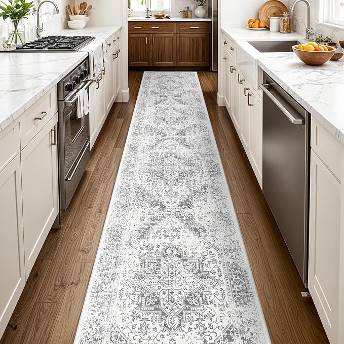 Washable 2'6''x14' Runner Rug - Image 2