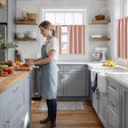 RYB HOME 100% Blackout Short Curtains - Image 2