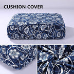 hyha Printed Couch Cushion Covers, Floral Sofa Covers Washable - Image 5