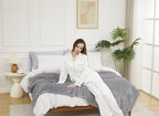 KMUSET Fluffy Blanket Throw - Image 2