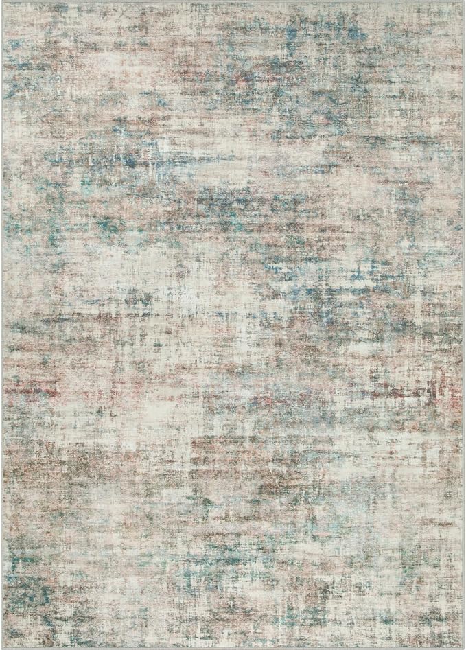 8x10 Area Rugs Washable Rug: Large Modern Abstract Living Room Rug Soft - Image 8