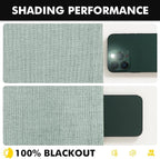MIULEE 100% Blackout Linen Curtains - Image 7
