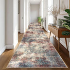 IOHOUZE Abstract Runner Rug 3x20 Ft Extra Long Washable Runners - Image 8