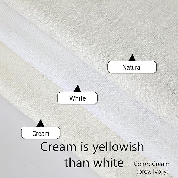 Chyhomenyc Cream Short Curtain Valance - Image 4